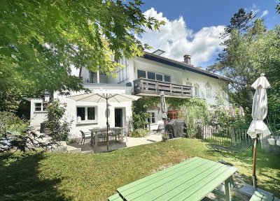 Besondere 100 m2 gr. 4-Zimmer Wohnung mit Garten + 40 m2 gr. 2-Zimmer Wohnung in Traunstein