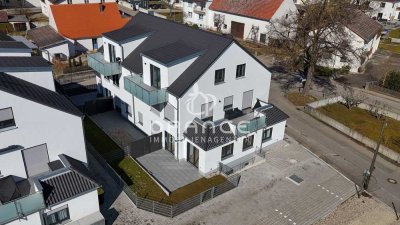 Gartenwohnung mit besonderem Schnitt