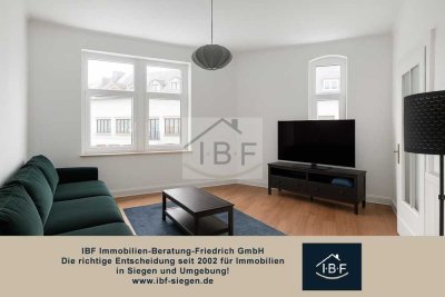 Stilvoll modernisierte 3-ZKB-Altbauwohnung mit Loggia in zentraler Lage von Siegen