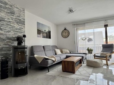 Maisonettewohnung im Stil einer Doppelhaushälfte