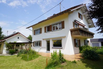 Sofort beziehbares imposantes 1-2 Familienhaus auf großem Grundstück in Marktoberdorf/Leuterschach