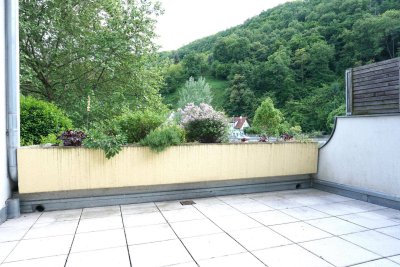 Zentrumsnahe Terrassenwohnung in Grünlage