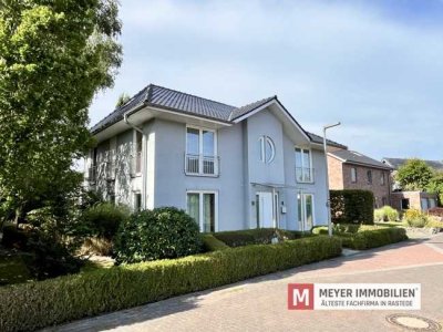 Stadtvilla in Rastede auf Erbpachtgrundstück mit Dachterrasse, Sauna & KfW40-Standart (Obj.-Nr. 6538