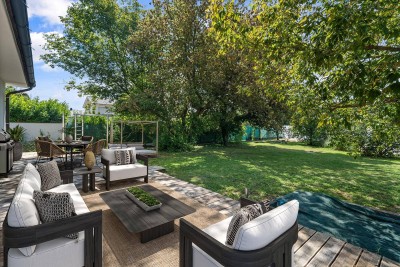 Traumhaus auf höchstem Niveau für ein oder zwei Familien im sonnigen Burgenland, mit Potential zur Pferdehaltung