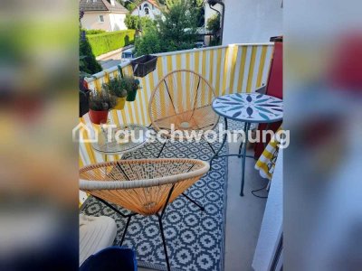 Tauschwohnung: Wunderschöne 1,5 Zimmer - Whg. im Grünen