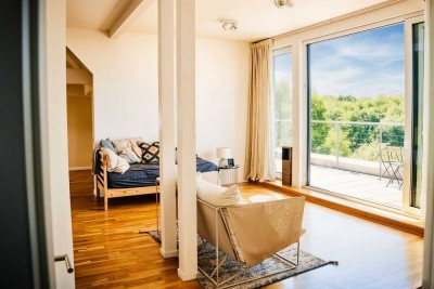 Exklusives Dachgeschoss mit Sonnenterrasse und Fernblick