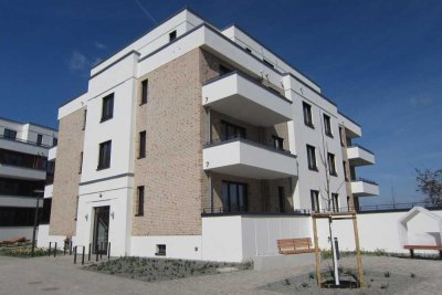 2-Raum-Wohnung mit EBK, Garten, Wasserblick, Erstbezug, Neubau mit Top Energieffizienzklasse