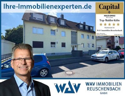 Gepflegte Dreizimmerwohnung mit eigenem Garten in Zentrumsnähe