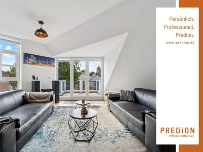 Maisonette-Wohnung mit Weitblick: Stilvoll wohnen in Rheinnähe - Lohausen