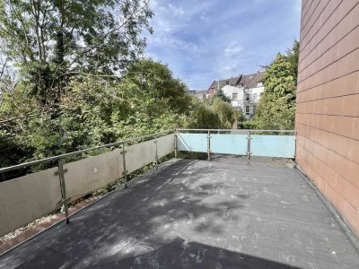 Kernsanierte 3-Zimmer-Wohnung mit großer Terrasse