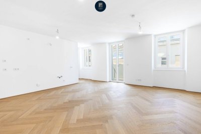 "Apostelhof" 3 Zimmer Altbauwohnung mit Balkon- modern living im Altbau auf höchstem Standard mitten im 3. Bezirk
