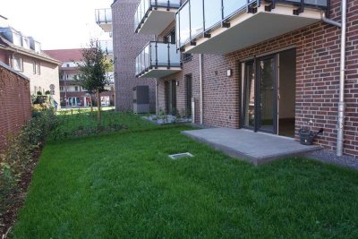 Neuwertige 1-Raum-EG-Wohnung mit Garten und EBK mitten in Münster-Albachten
