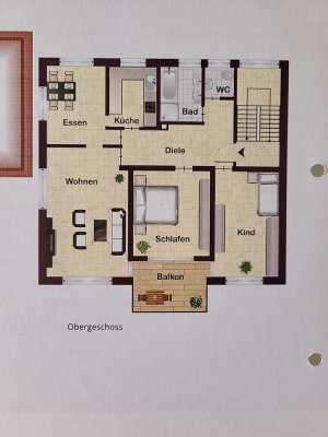 Ansprechende 4-Zimmer-Wohnung zur Miete in 71277, Rutesheim