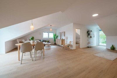 Exklusive Dachgeschosswohnung mit 2 Balkonen – modern & lichtdurchflutet