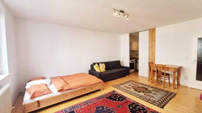 Gut geschnittene, helle Einzimmerwohnung direkt bei Wien-Mitte
