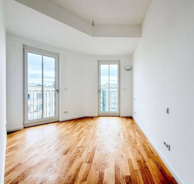 Effizient geschnittene 2-Zimmerwohnung - große Wohnküche, bodentiefe Fenster