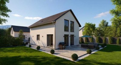 Modernes Einfamilienhaus mit cleverer Raumaufteilung – kompakt und gemütlich