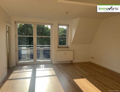 Kompakte 2-Zimmer-Wohnung mit offenem Wohn- & Kochbereich, Dusche, Abstellraum sowie kleinem Balkon!