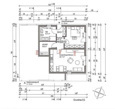 Moderne ebenerdige 2-Zimmer-Wohnung in ruhiger Lage - Neubau