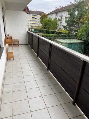 Schicke 2-Zimmer Wohnung mit Balkon im 1. OG in Karlsruhe-Mühlburg