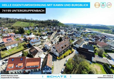 �Wohnung mit Kamin, bodentiefen Fenstern und Burgblick I Balkon, Tiefgarage,...