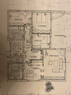 Schöne und gepflegte 5-Raum-EG-Wohnung mit Einbauküche in Neuhof
