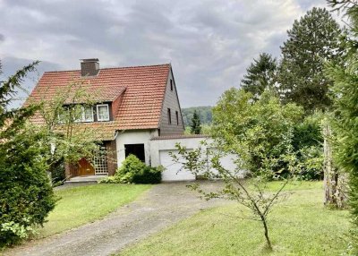 Haus im Grünen- 3-Zimmer Wohnung im EG mit Terrasse, Garten und Garage in Rosdorf