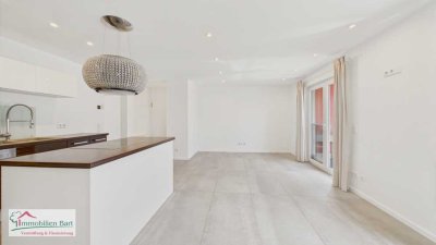 GRENZE L-REMICH: TOP - 63 M² WOHNUNG MIT GARAGE, TERRASSE UND BALKON!