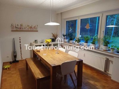 Tauschwohnung: 4-Zimmerwohnung mit großem Garten in Alstädten/Burbach