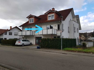 Moderne 3-Zimmer-Wohnung mit Balkon, Einbauküche & Garage in Mühlhausen