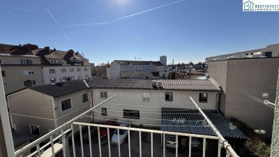 Wohnung mit Klimaanlage und Balkon | 2 Zimmer + Küche | FH&amp;HBF Nähe