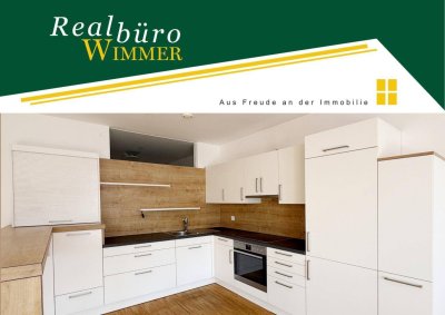 Zentrumsnahe, sehr ruhige 3-Zimmer-Wohnung mit sonniger Loggia und Tiefgaragenplatz