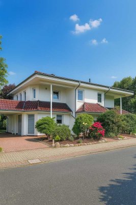 Charmantes Architektenhaus in mediterraner Bauweise mit 
2 WE in Nordenham/Atens.