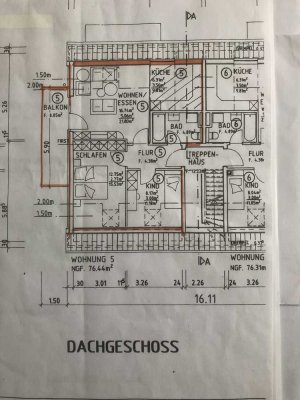 Schöne 3-Zimmer-Dachgeschosswohnung in wittlich-neuerburg