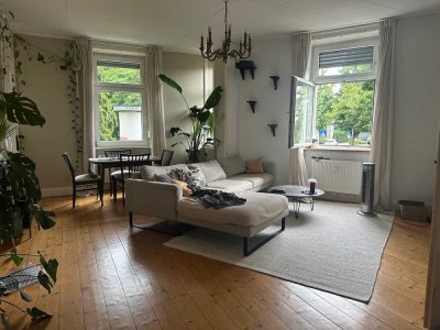 Schöne geräumige 3-Zimmerwohnung im Altbau (Hochparterre) in Offenbach, gegenüber Friedrichsweiher