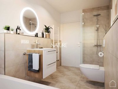 ERSTBEZUG I Moderne 3-Zimmer Wohnung mit sonnigem Balkon