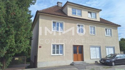 Geräumiges Mehrfamilienhaus mit großem Garten, sowie ehemaligen kleinen Geschäftslokal neben Bahnhof