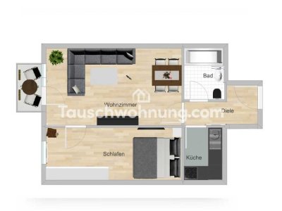 Tauschwohnung: 2 Raum Wohnung in Pieschen