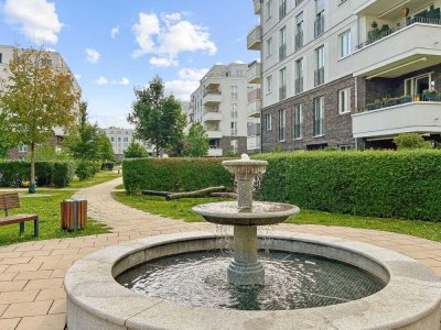 Moderne 3-Zimmer-Wohnung mit Gartenanteil und Tiefgarage im Brunnen Viertel Potsdam