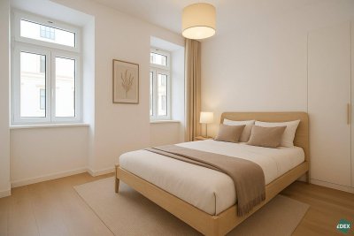 Marie | Charme trifft Komfort – 3-Zimmer-Altbau mit Balkon in Ruhelage