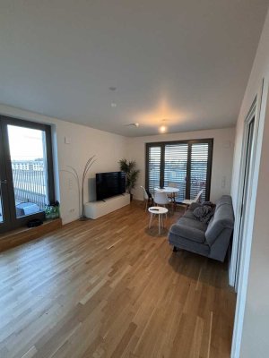 Wunderschöne 2 Zimmer Wohnung mit Terrasse und Balkon zum 01.10 mit Stellplatz + Wallbox