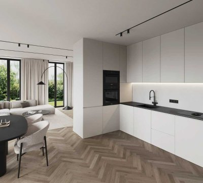 Seltene Gelegenheit: Neubau Maisonette-Wohnung mit Haus-Charakter & großem Gartensondernutzungsrecht
