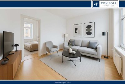 Einzigartige zwei-Zimmer-Wohnung im Stilaltbau nahe Berger Straße