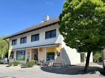 Wohn- und Geschäftshaus mit enormen Entwicklungspotential in markanter, guter Lage mitten in Inning