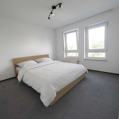 Erstbezug nach Sanierung mit Balkon und EBK: Stilvolle 2-Zimmer-Wohnung in Ludwigshafen am Rhein