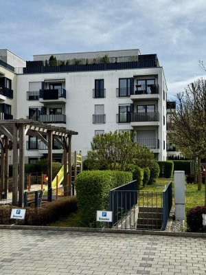 RESERVIERT /// Hochwertige barrierefreie 2-Zimmer-Wohnung mit Balkon und EBK in Schwabmünchen