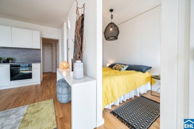 Stylische 1,5-Zi.-Wohnung mit Loggia &amp; Rooftop Pool | TOWER HOMES im V22
