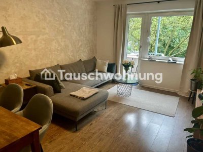 Tauschwohnung: Saga 2 Zimmer mit Balkon