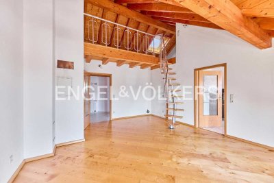 Helle Dachgeschoss-Maisonette Wohnung mit TG & Außenstellplatz in Limburgerhof zum Einziehen!