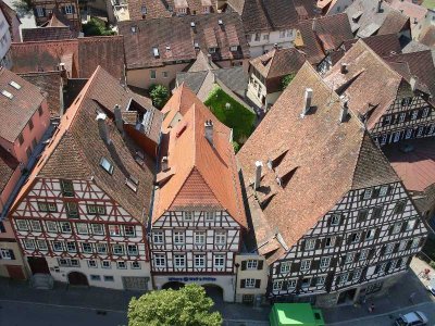 Elegante Büroräume/ Praxis oder 3-Zimmer Wohnung  im 2. OG in Schwäbisch Hall, kernsaniert